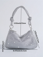 Rhinestone Slouch Elitaire
