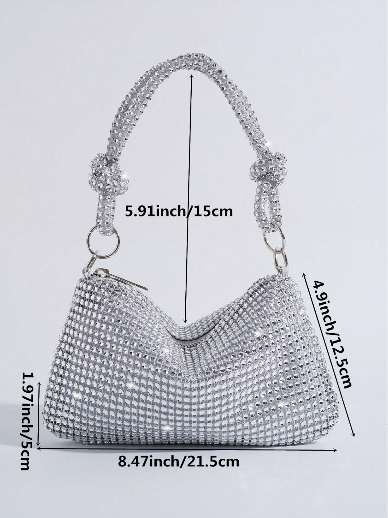 Rhinestone Slouch Elitaire