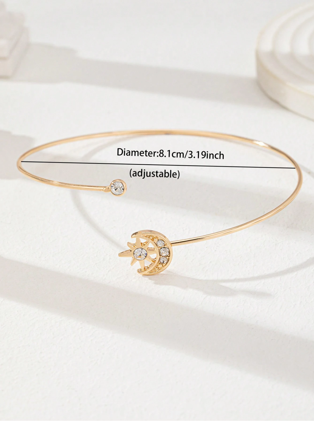 Zirconia Celestial Armcuff Elitaire