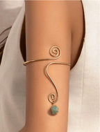 Bohemian Spiral Armlet Elitaire
