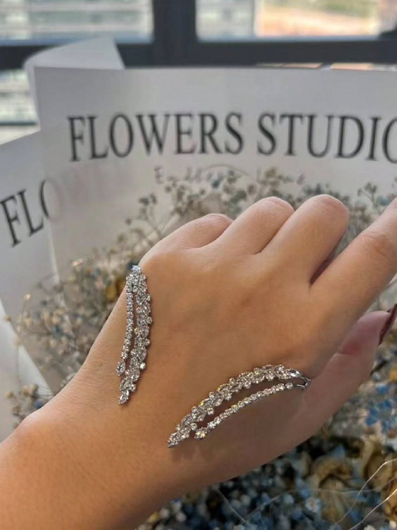 Silver Statement Cuff Elitaire