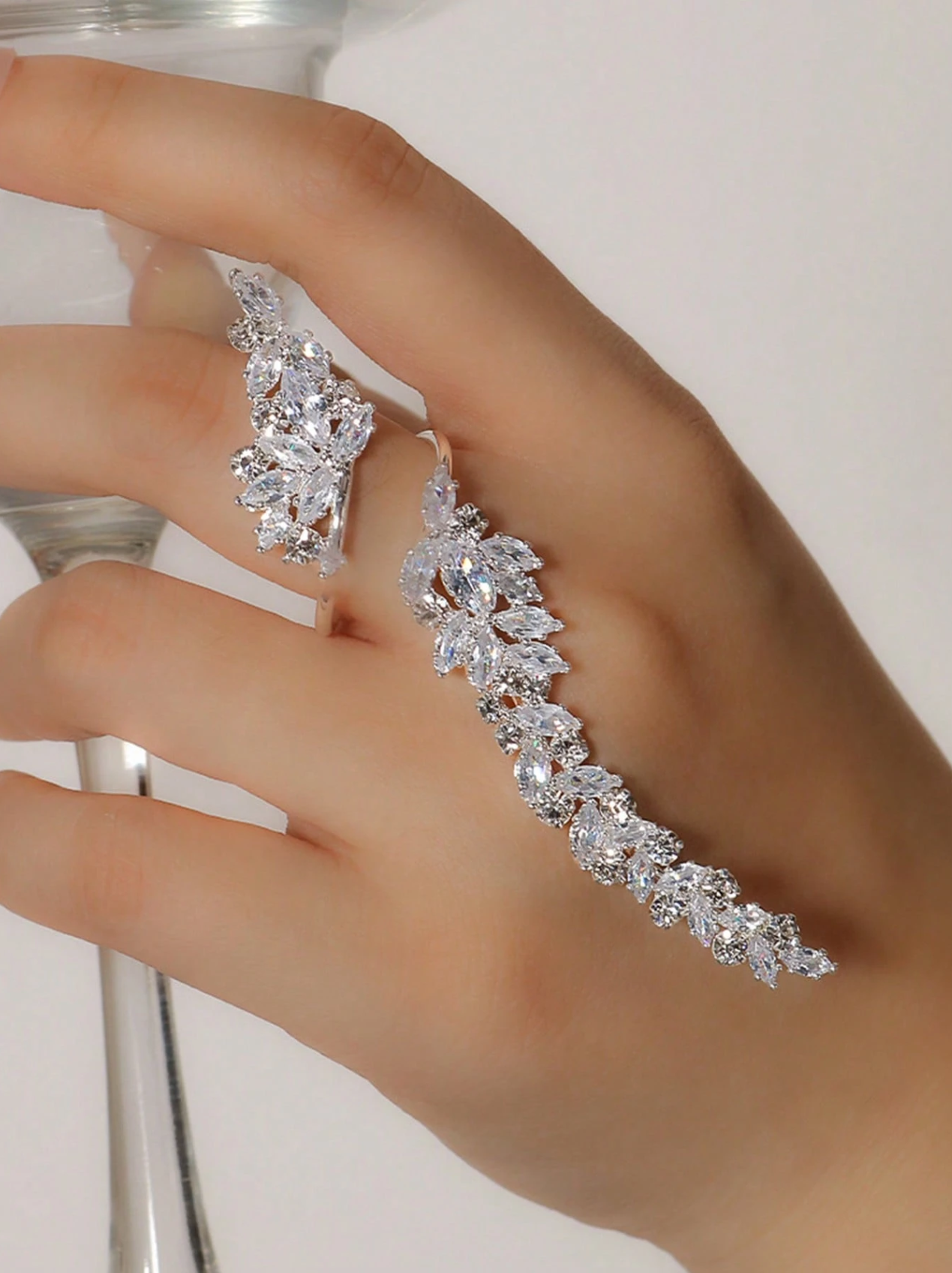 Petal Wrap Ring Elitaire