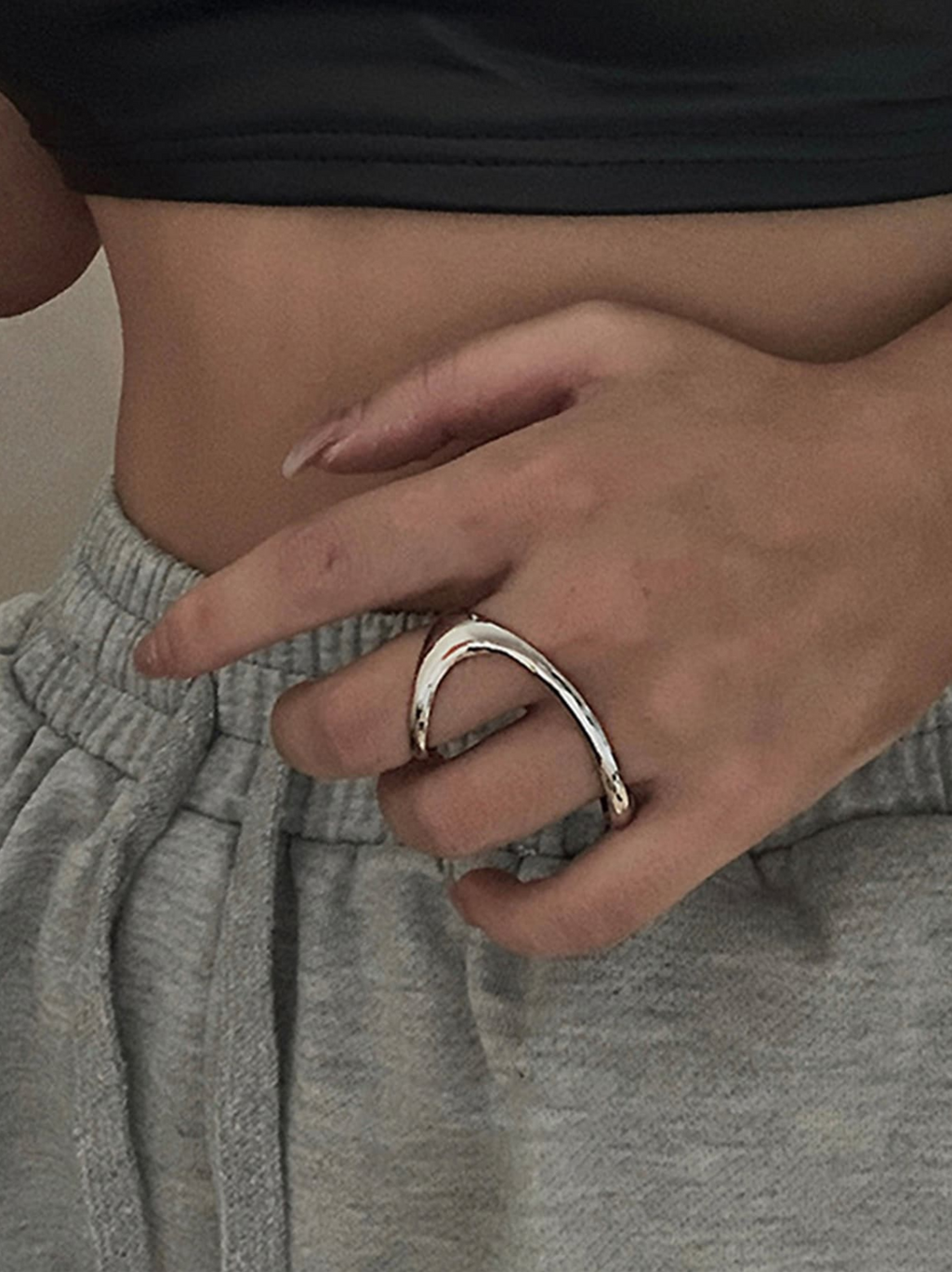 Wave Ring Elitaire