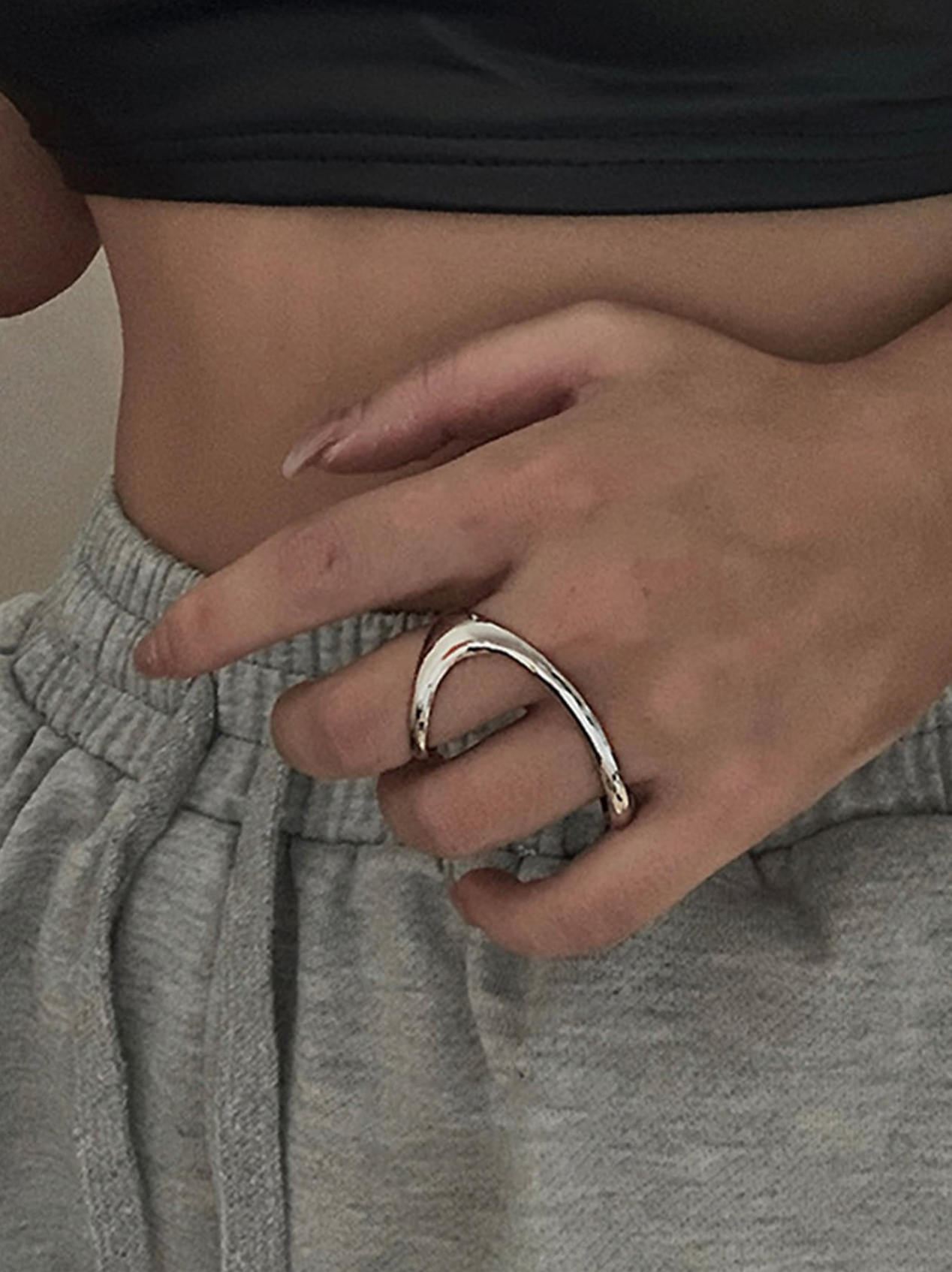 Wave Ring Elitaire