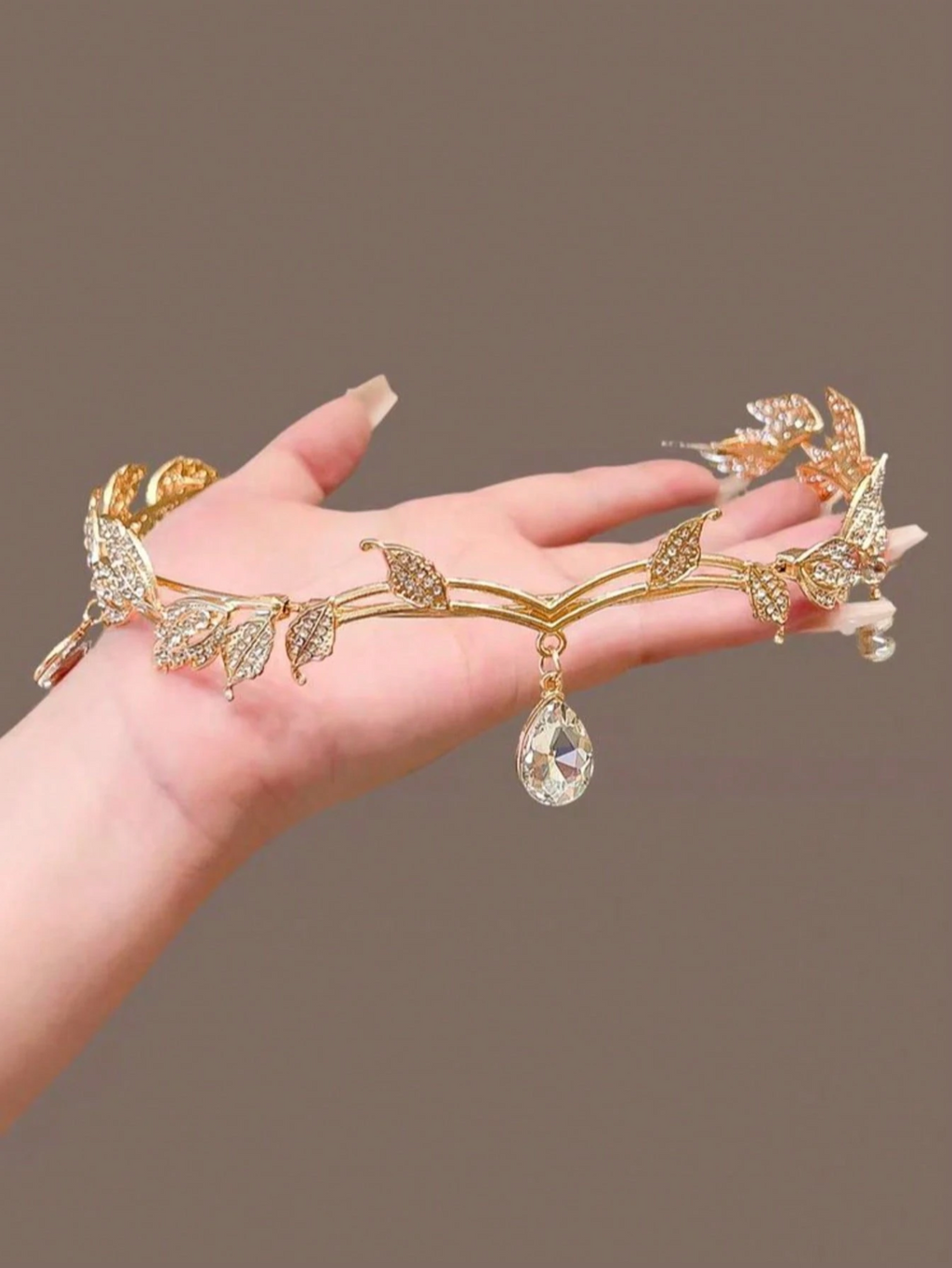 Vintage Leaf Headband Elitaire