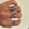 4 Pcs Cyber-Star Ring Set Elitaire