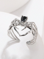 Gothic Spider Ring Elitaire