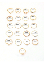 21 Pcs Ultimate ring set Elitaire