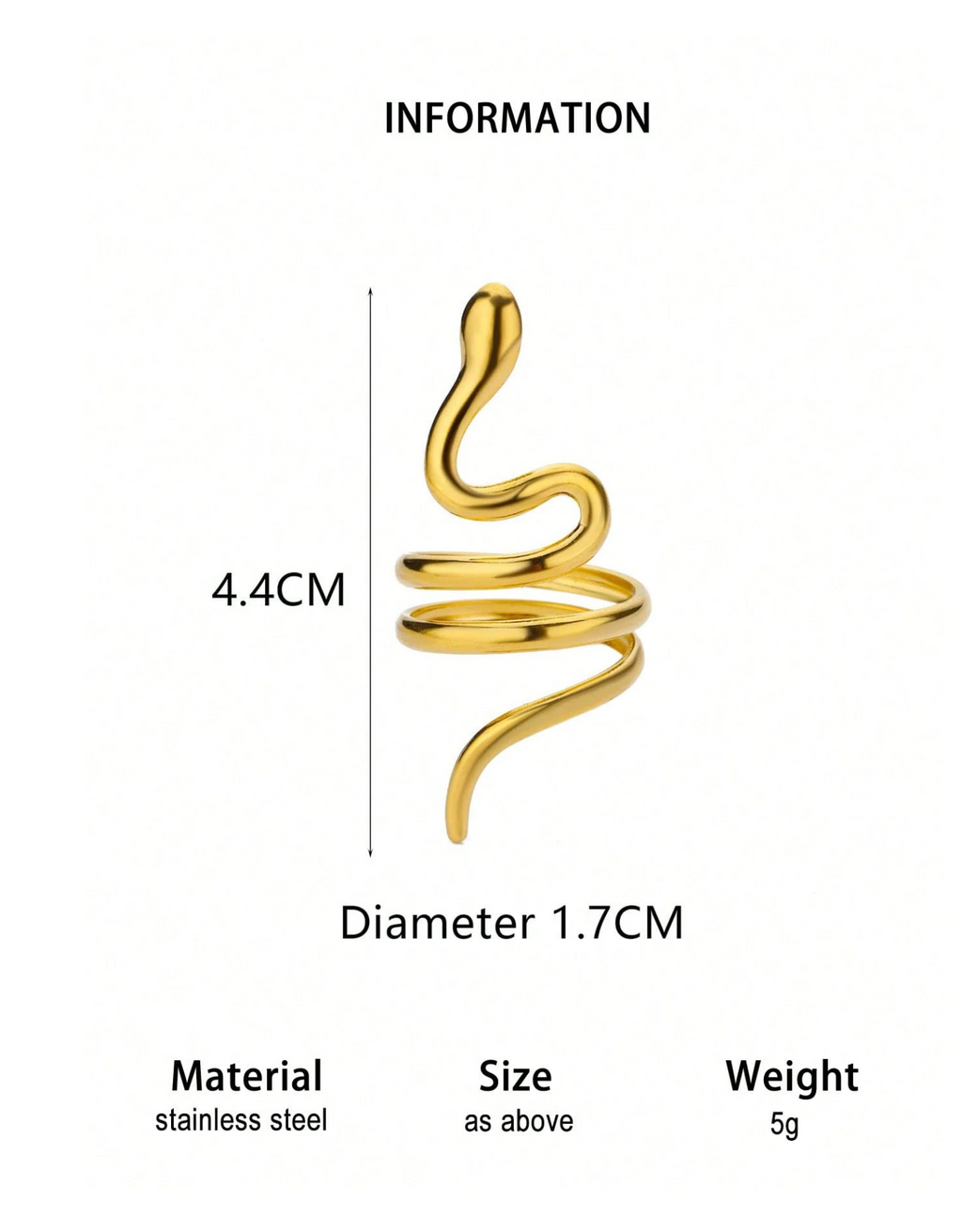 Viper Wrap Ring Elitaire