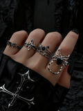 4 Pcs Arachne Ring Set Elitaire