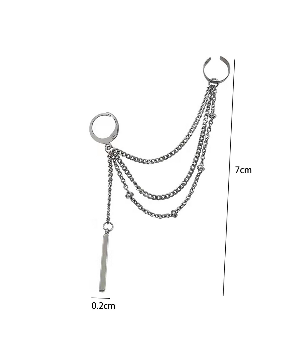 1 Pc Cascade Chain Cuff Elitaire