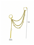 1 Pc Cascade Chain Cuff Elitaire