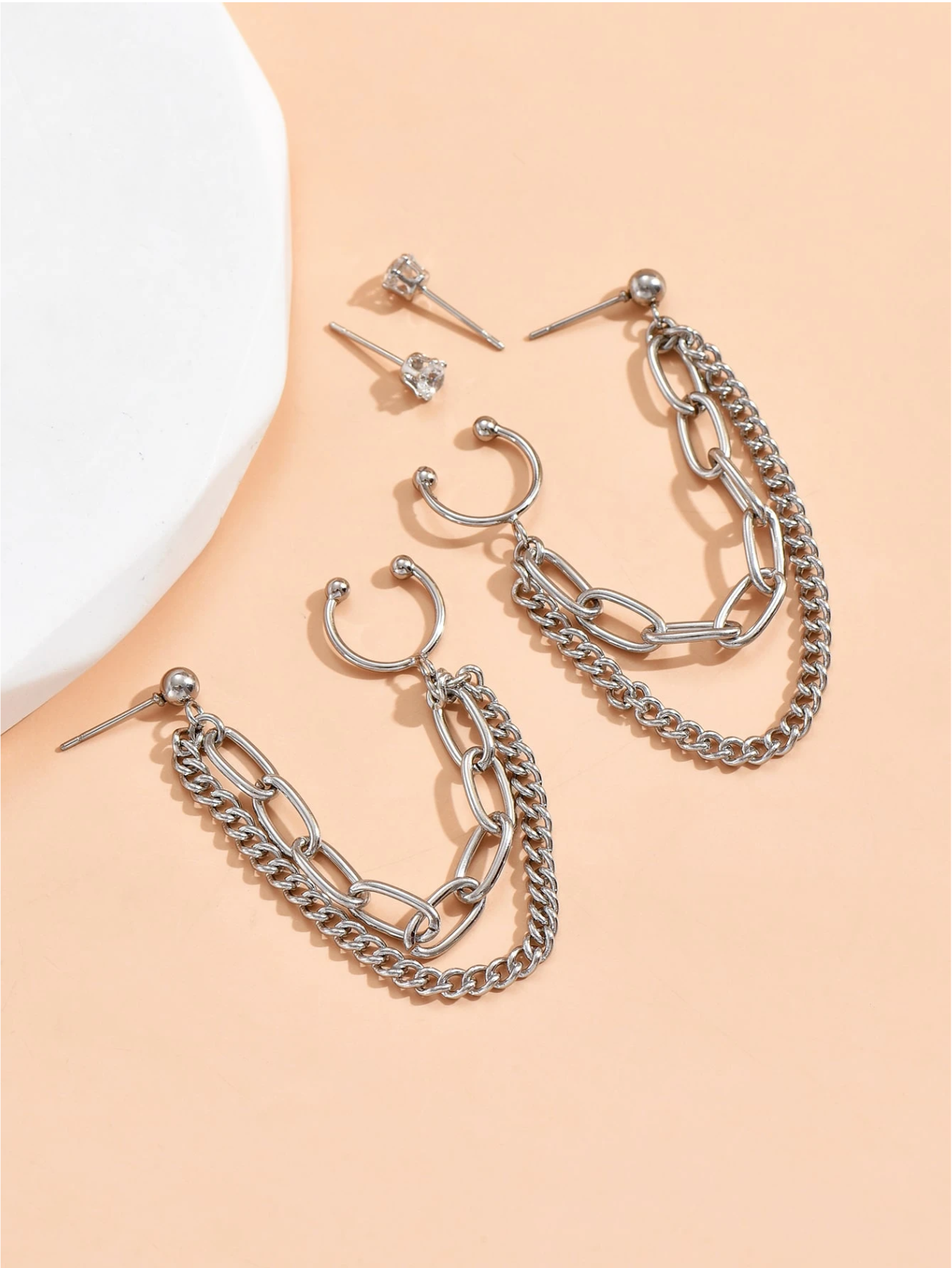 4 Pcs Linkage Chain Set Elitaire