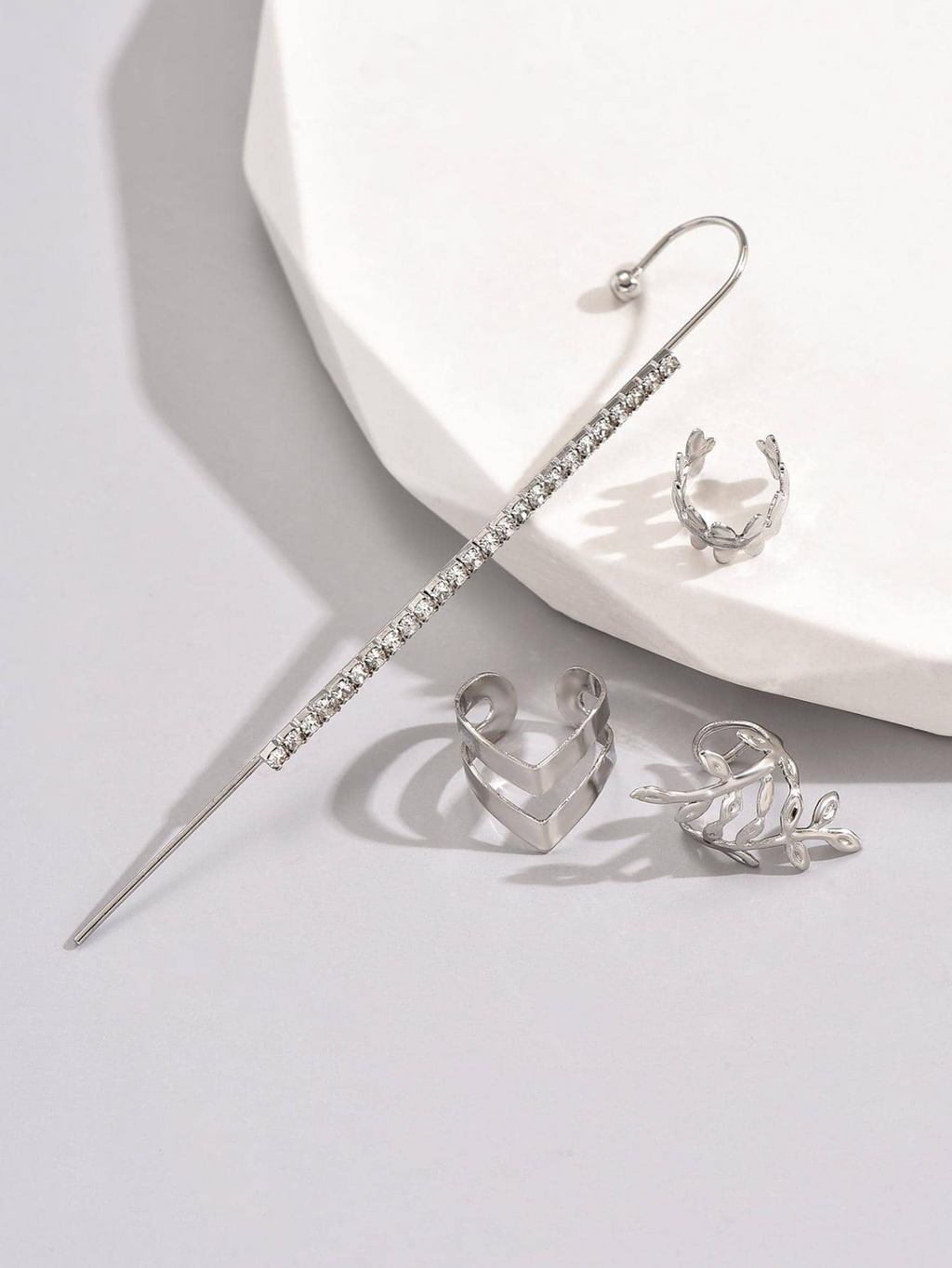 4 Pcs Willow Pin & Cuff Set