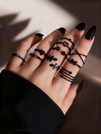 10 Pcs Black Set
