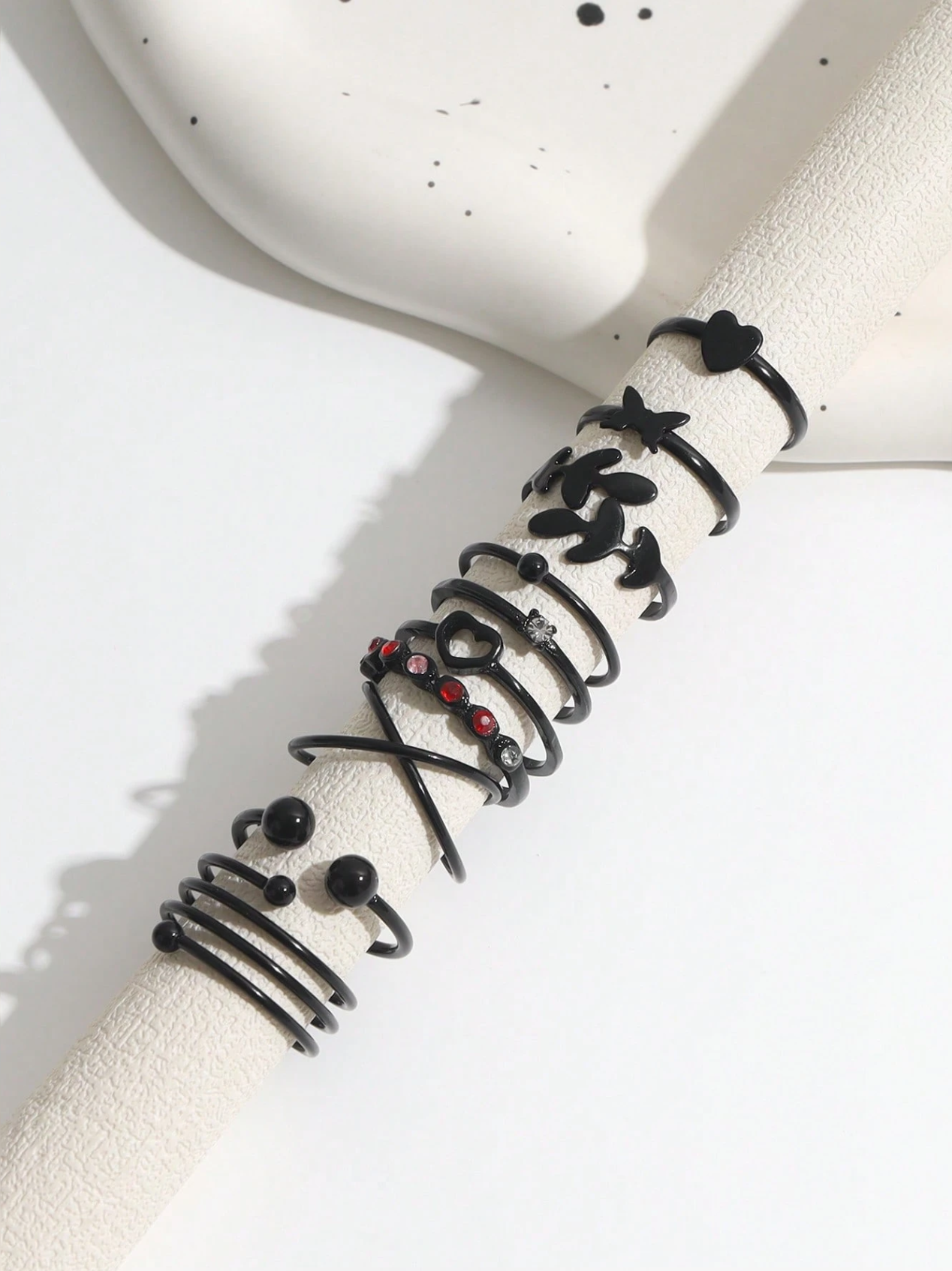 10 Pcs Black Set