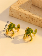 1 Pair Frog Ear Clips
