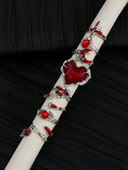 8 Pcs Gothic Blood-Drop Set