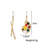 1 Pair Palette Dangles