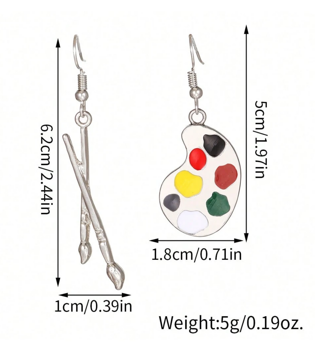 1 Pair Palette Dangles