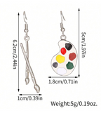 1 Pair Palette Dangles