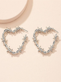 Barbed Hoop Earrings