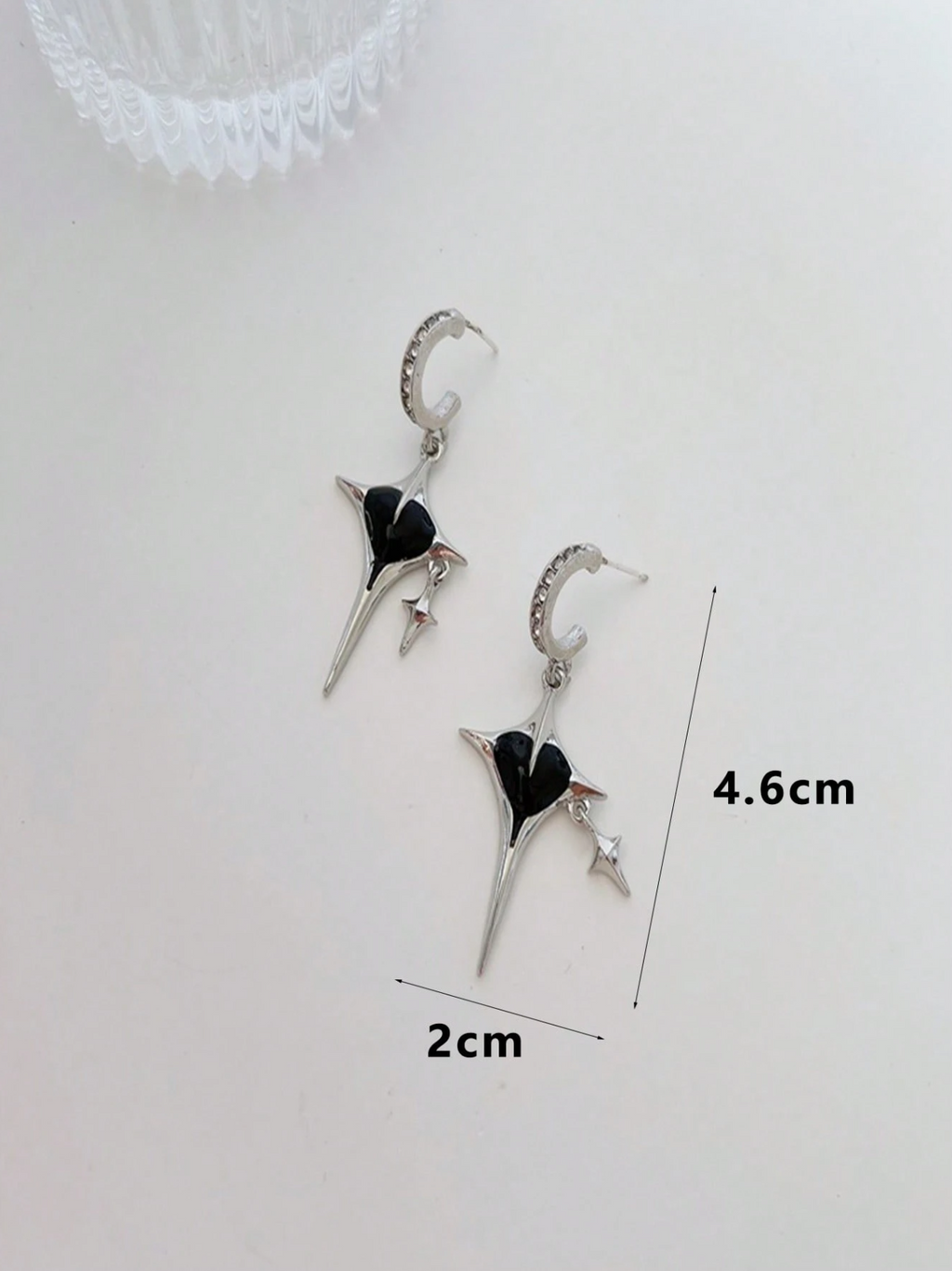 Shadow Star Earrings