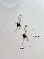 Shadow Star Earrings