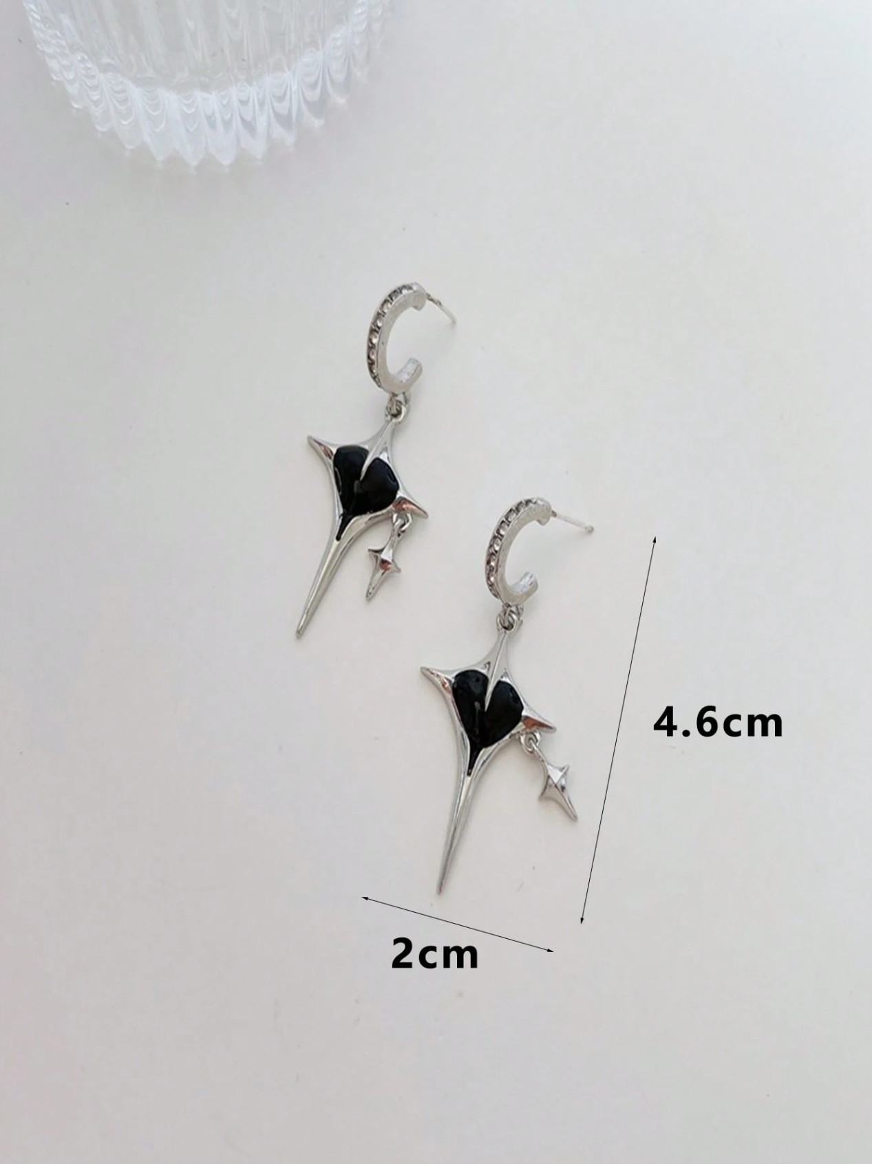 Shadow Star Earrings