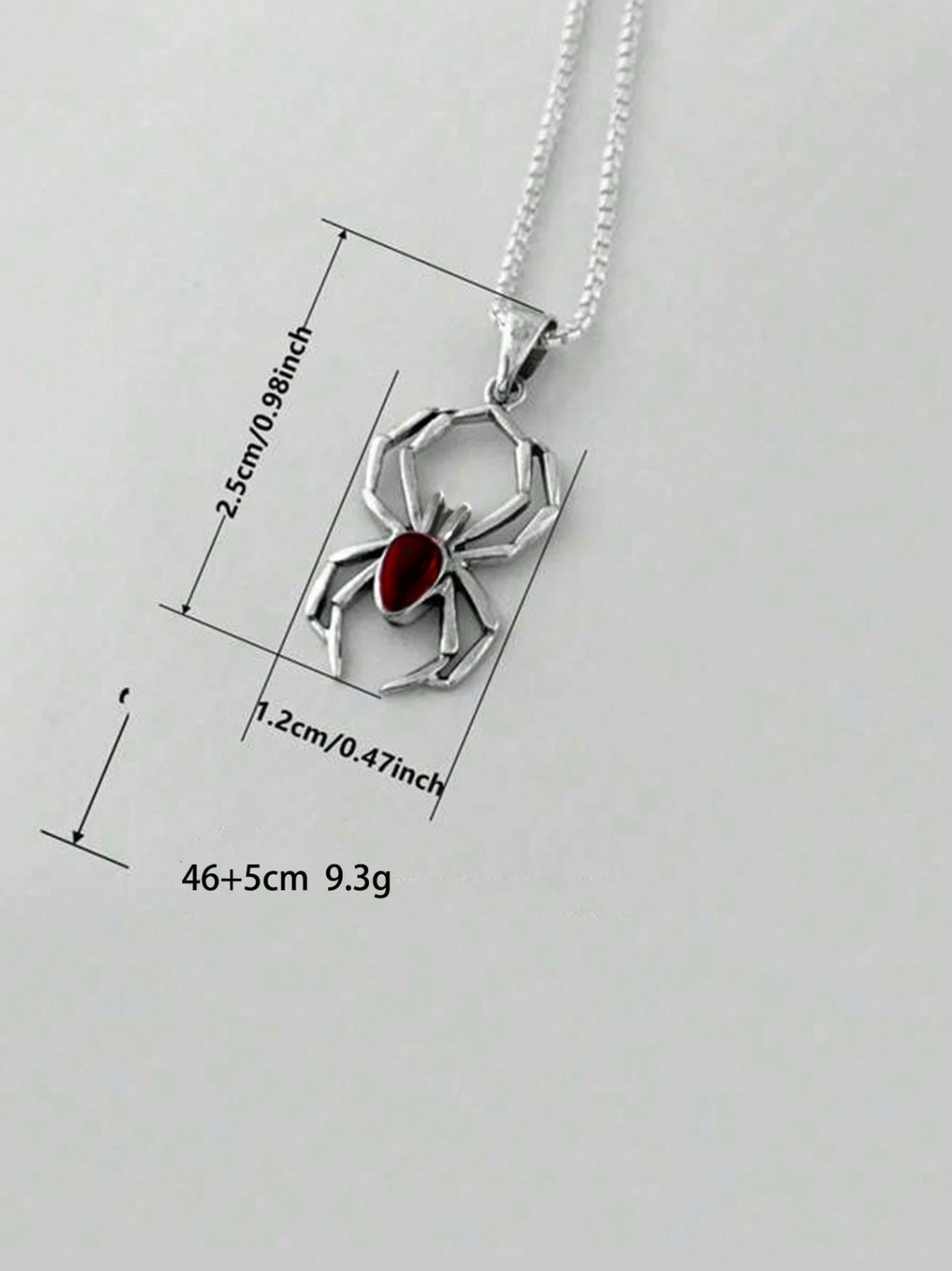 Gothic Spider Pendant