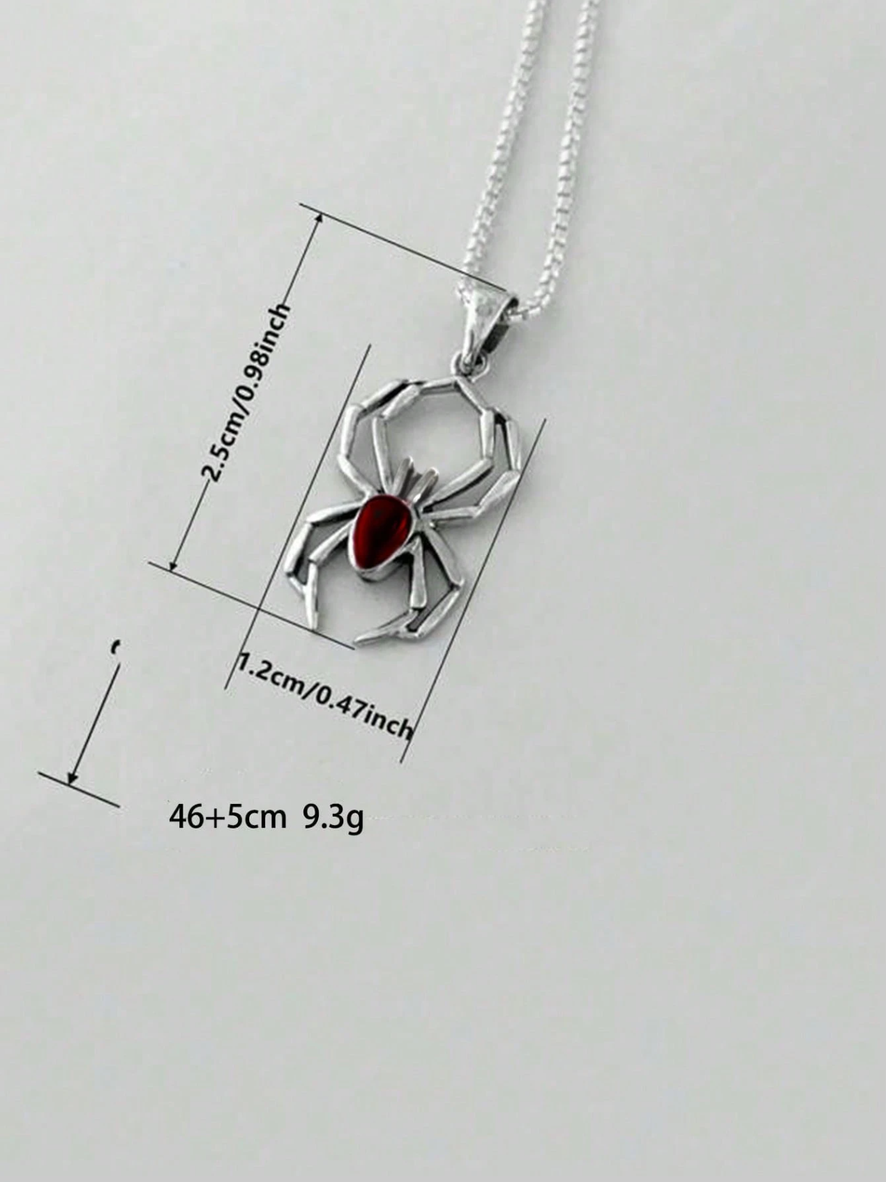 Gothic Spider Pendant