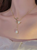 Rose Y-Pendant