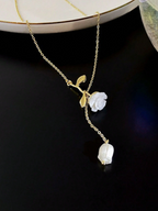 Rose Y-Pendant