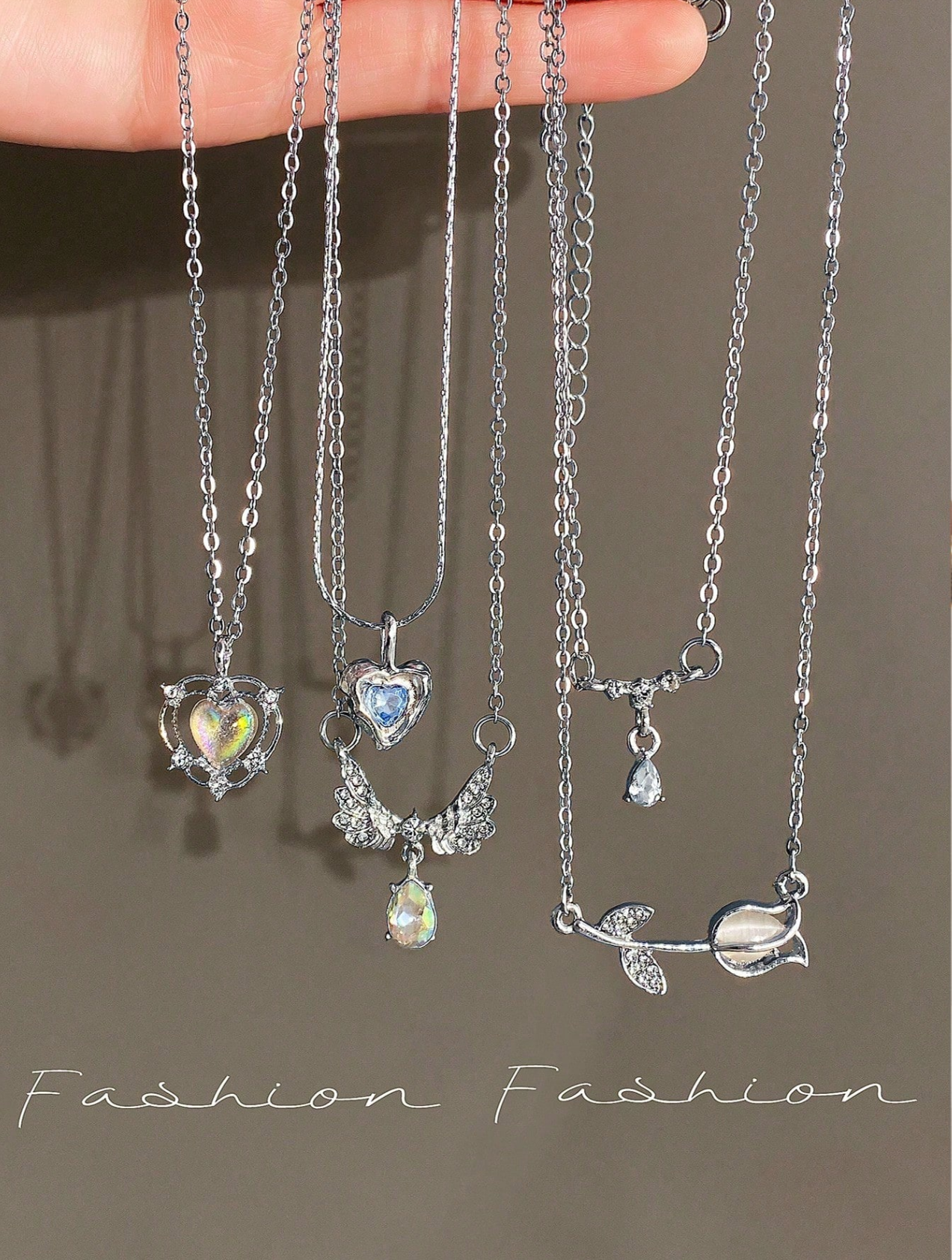 5/6/8 Pcs Ethereal Pendants