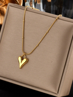Elongated Heart Pendant