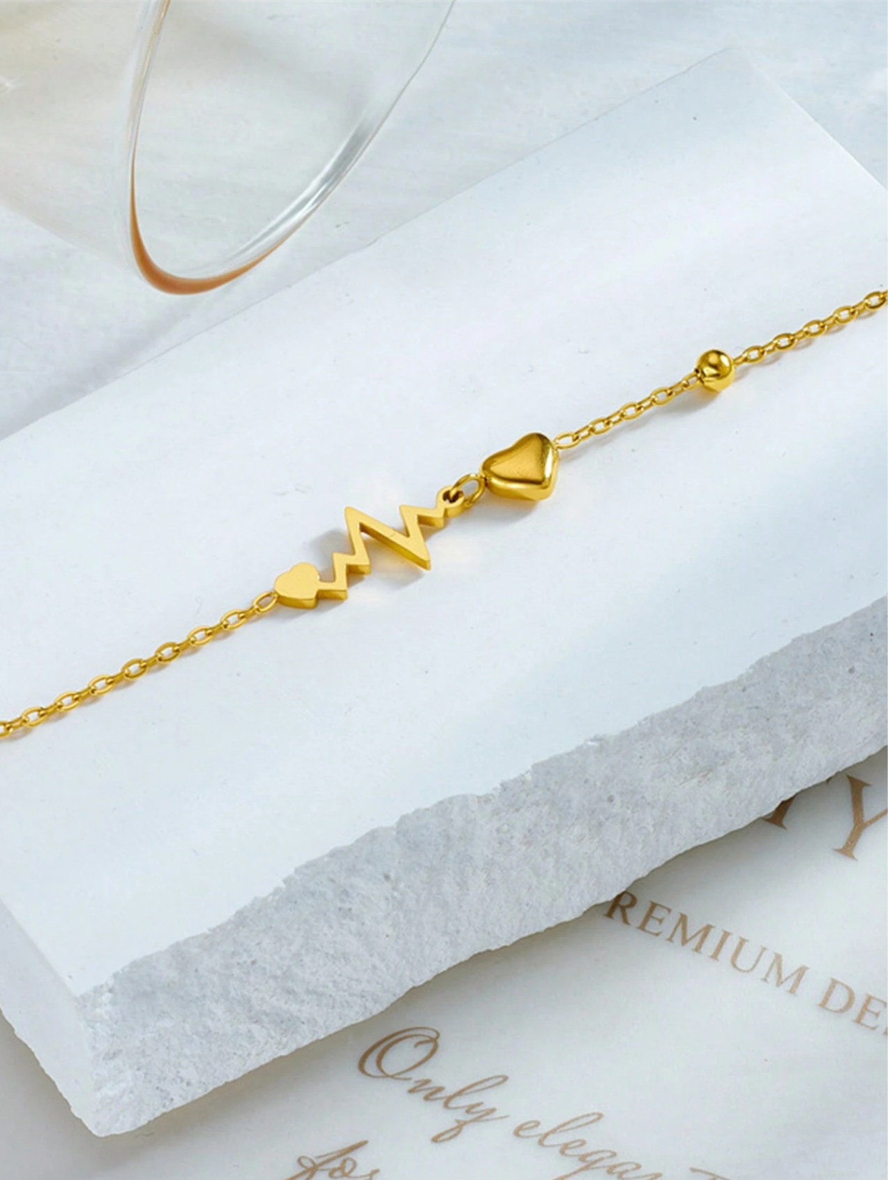 Heartbeat Anklet