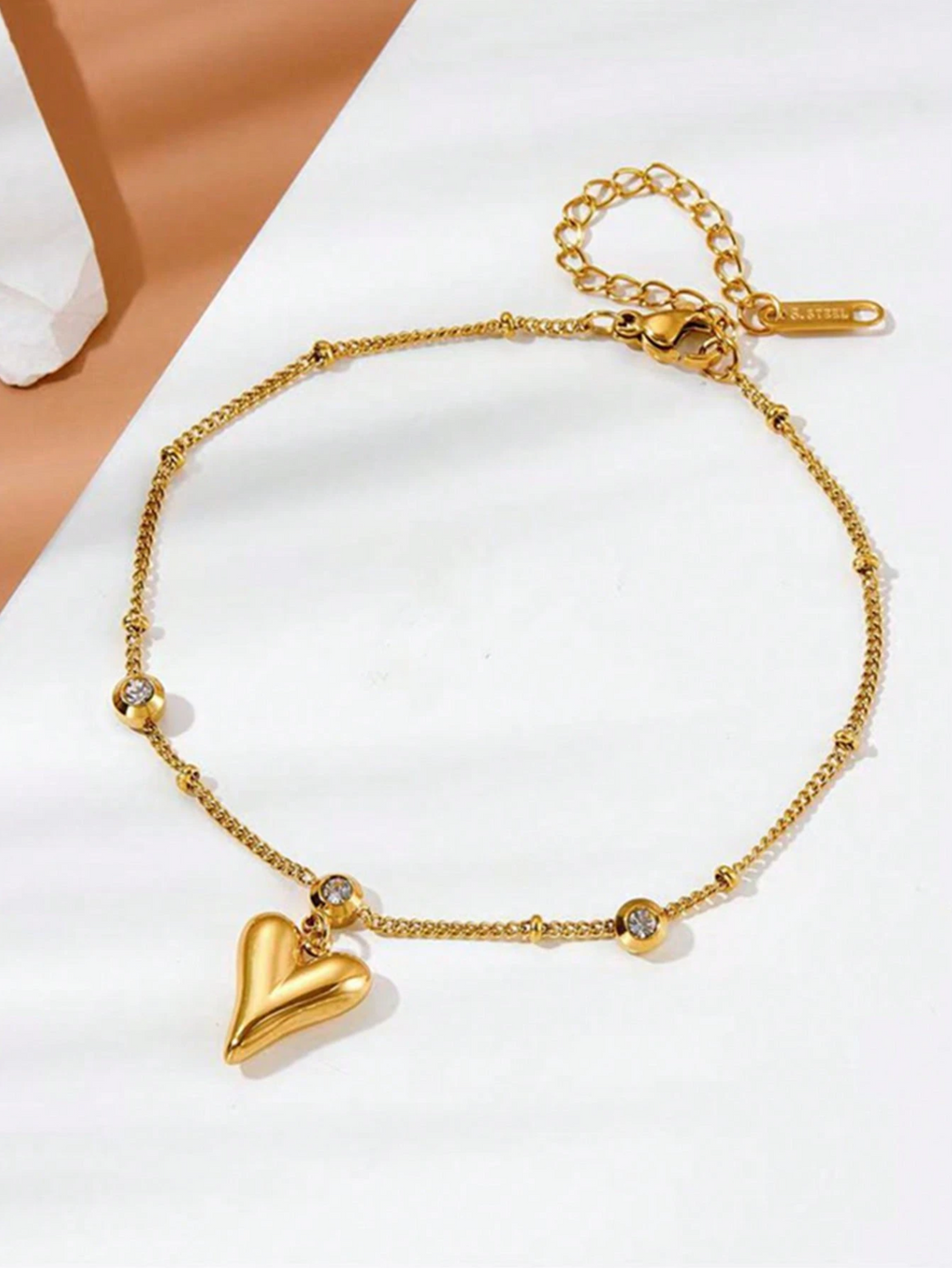 Heart Amour Anklet