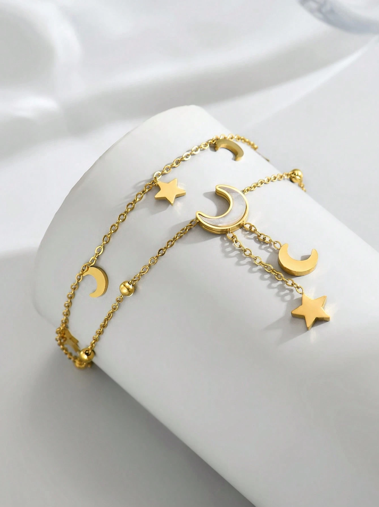 Celestial Layered Anklet