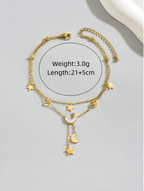 Celestial Layered Anklet