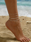 4 Pcs Anklet Set