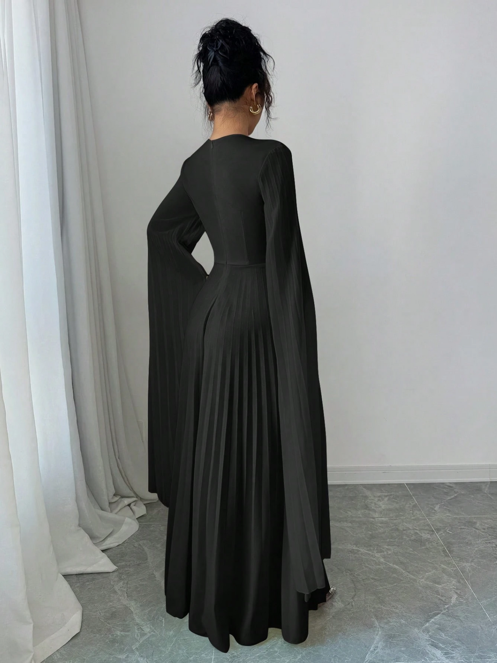 The Pleated Muse Gown