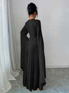 The Pleated Muse Gown