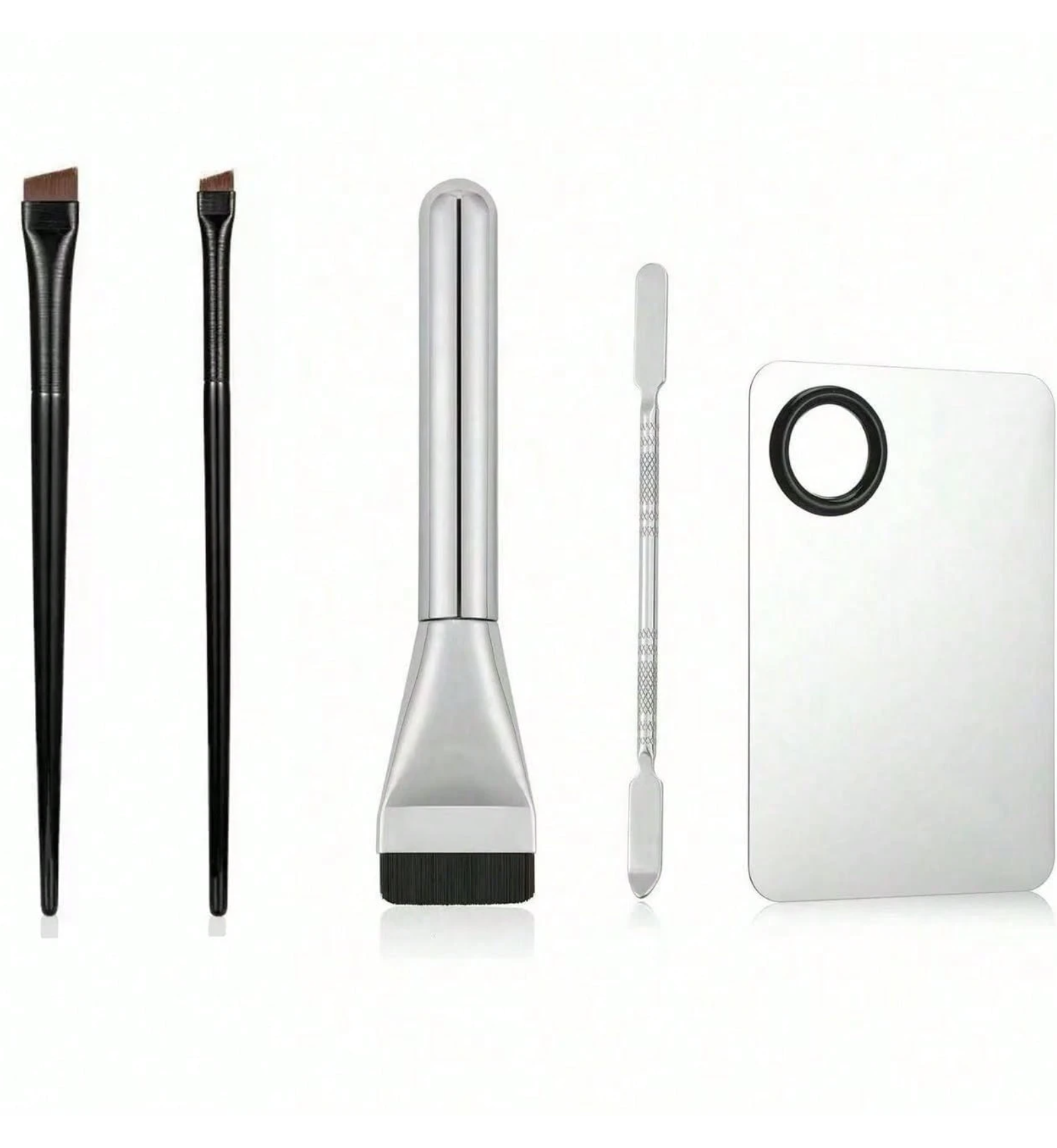 2/3/5 Pcs Stainless Steel Blending Palette Set
