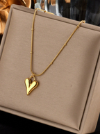 Elongated Heart Pendant