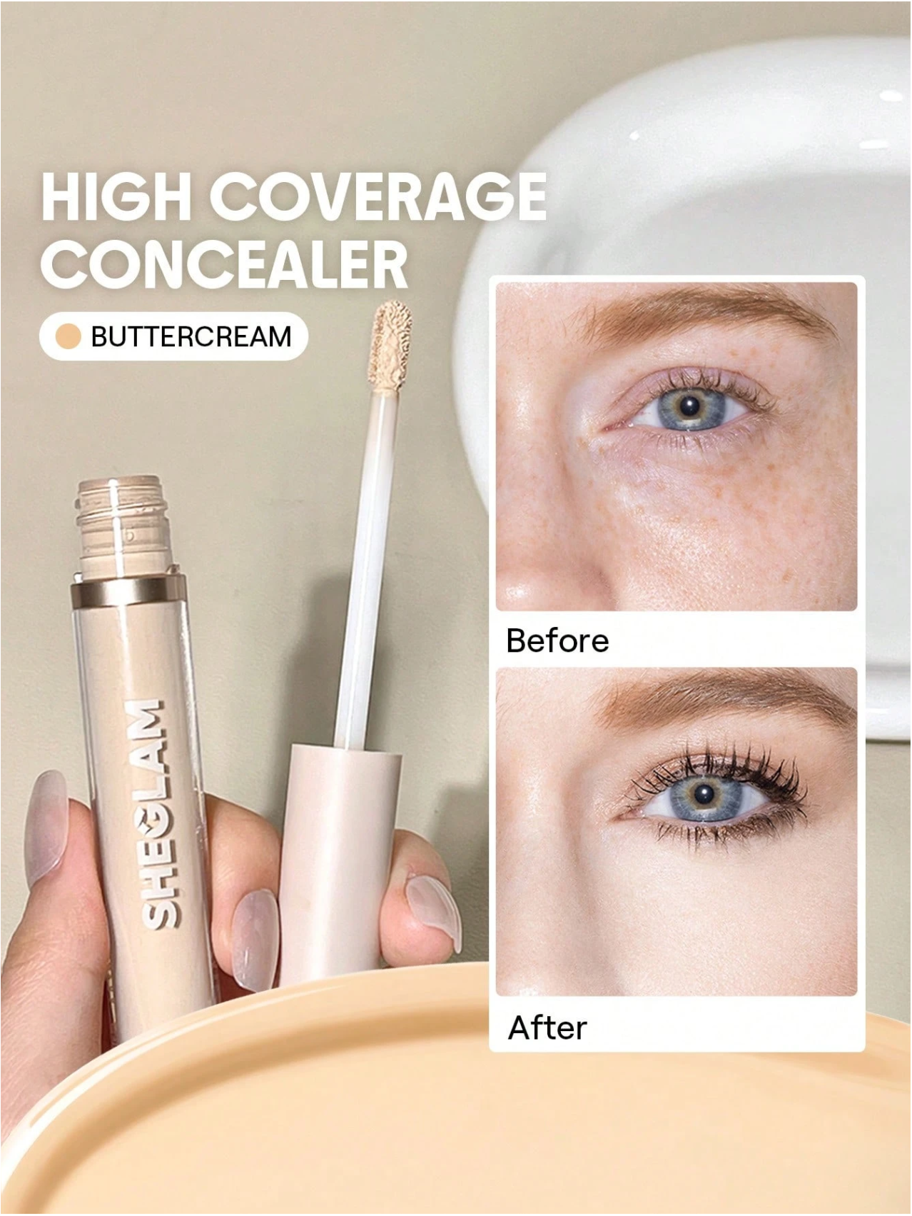 SHEGLAM Full Coverage Concealer SHEGLAM