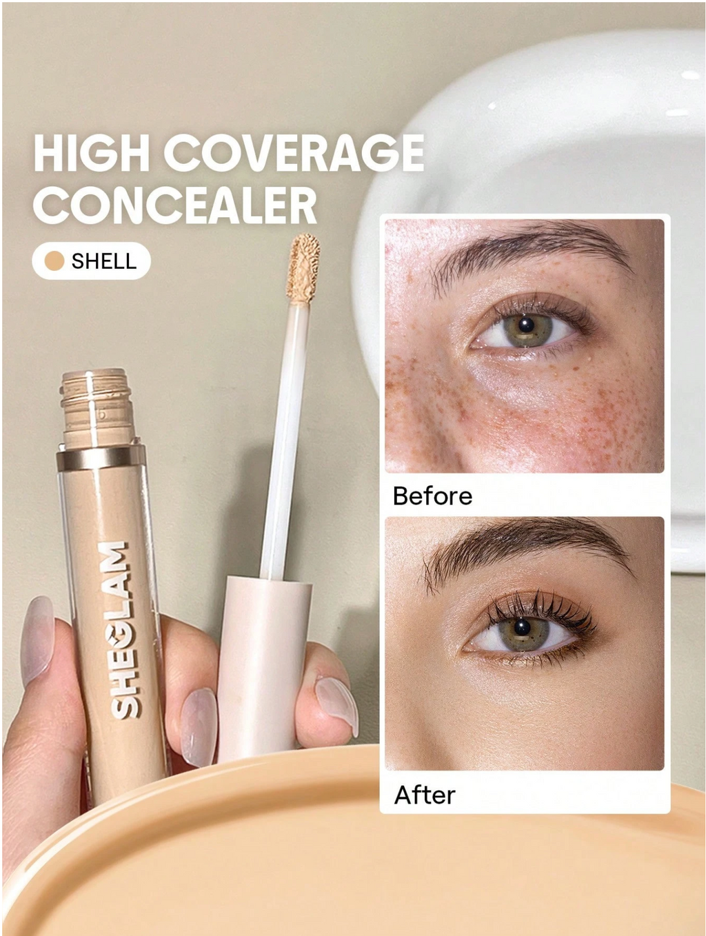 SHEGLAM Full Coverage Concealer SHEGLAM