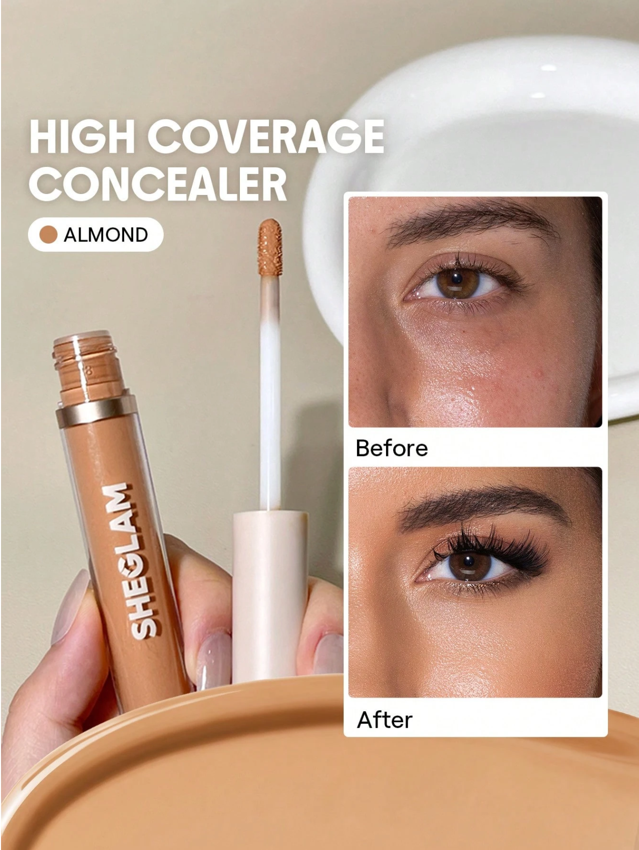 SHEGLAM Full Coverage Concealer SHEGLAM