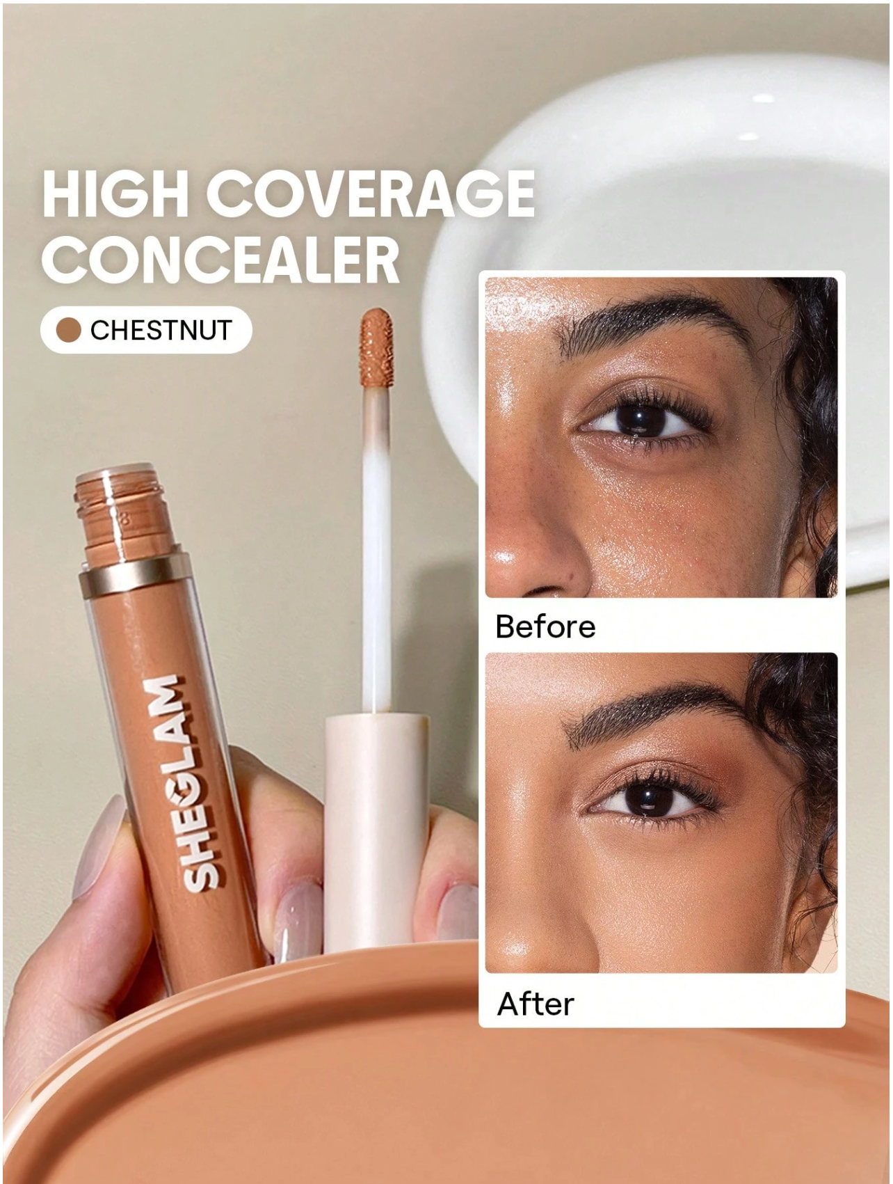 SHEGLAM Full Coverage Concealer SHEGLAM