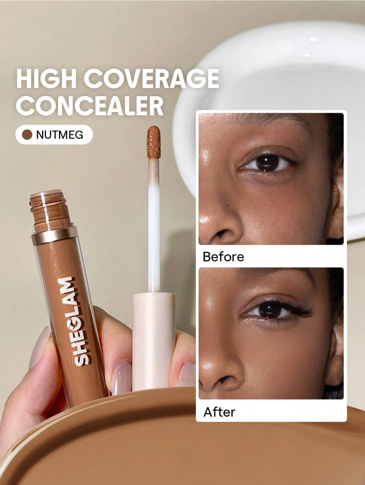 SHEGLAM Full Coverage Concealer SHEGLAM