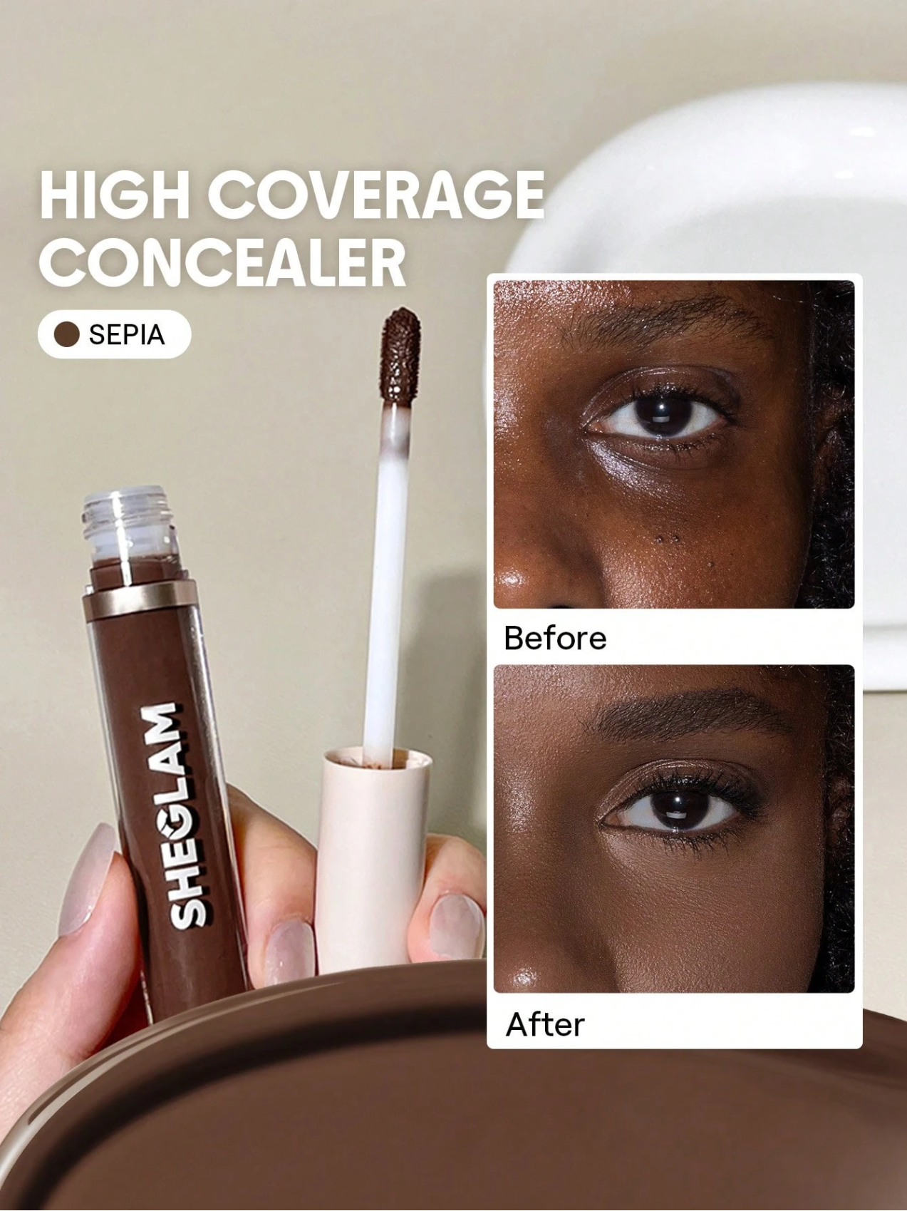 SHEGLAM Full Coverage Concealer SHEGLAM